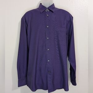 Canali Sporstwear Preppy Academia Elevated Classic Dopamine Dressing Shirt L